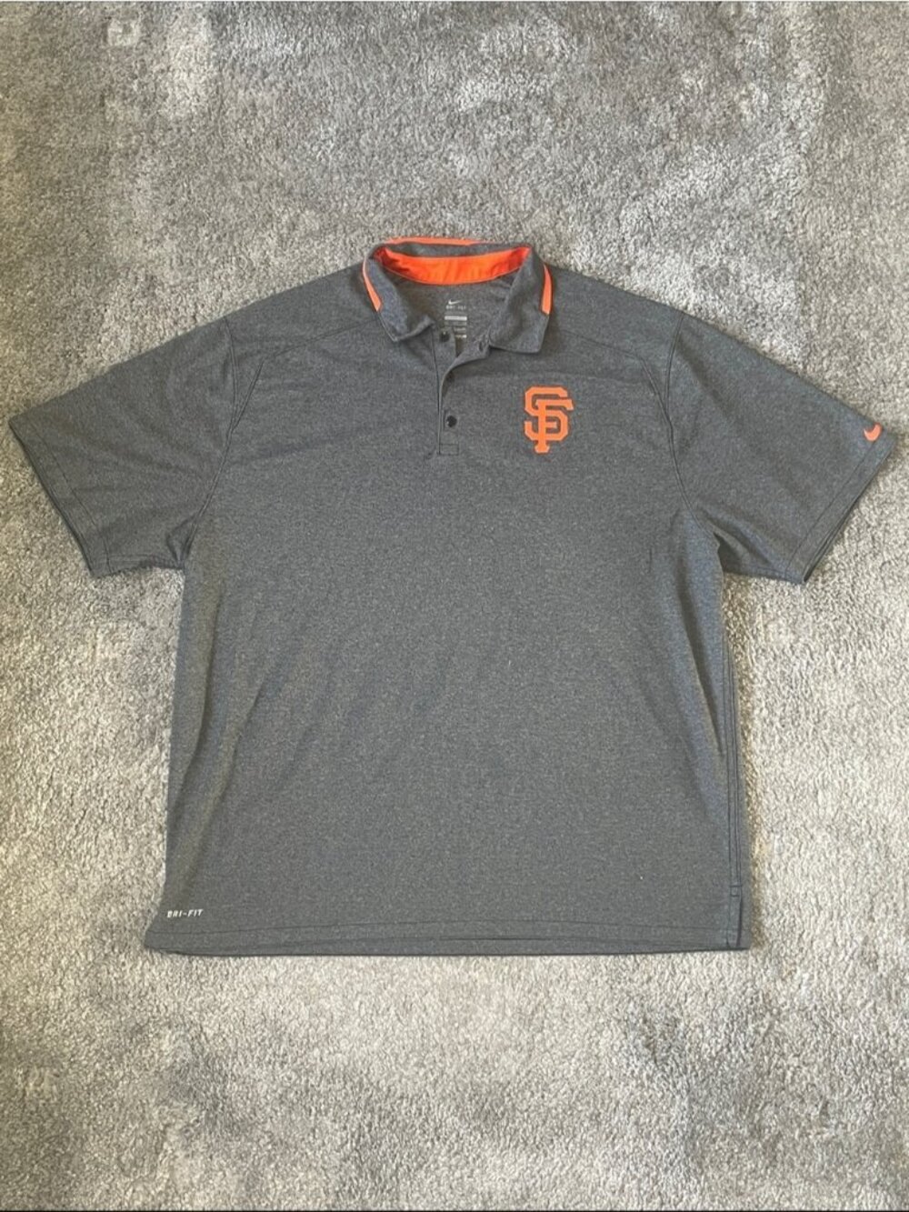 EC Nike Dry Fit San Francisco Giants Polo Shirt - Size XXL